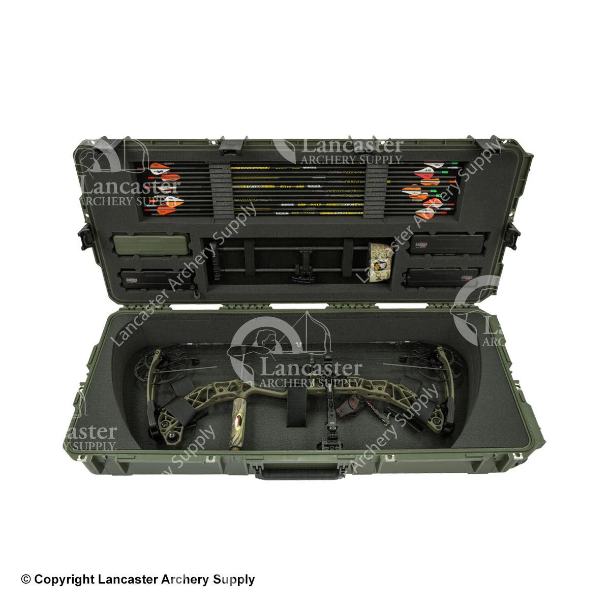 SKB ISeries 4217 Compound Bowcase (OD Green) - Image 2