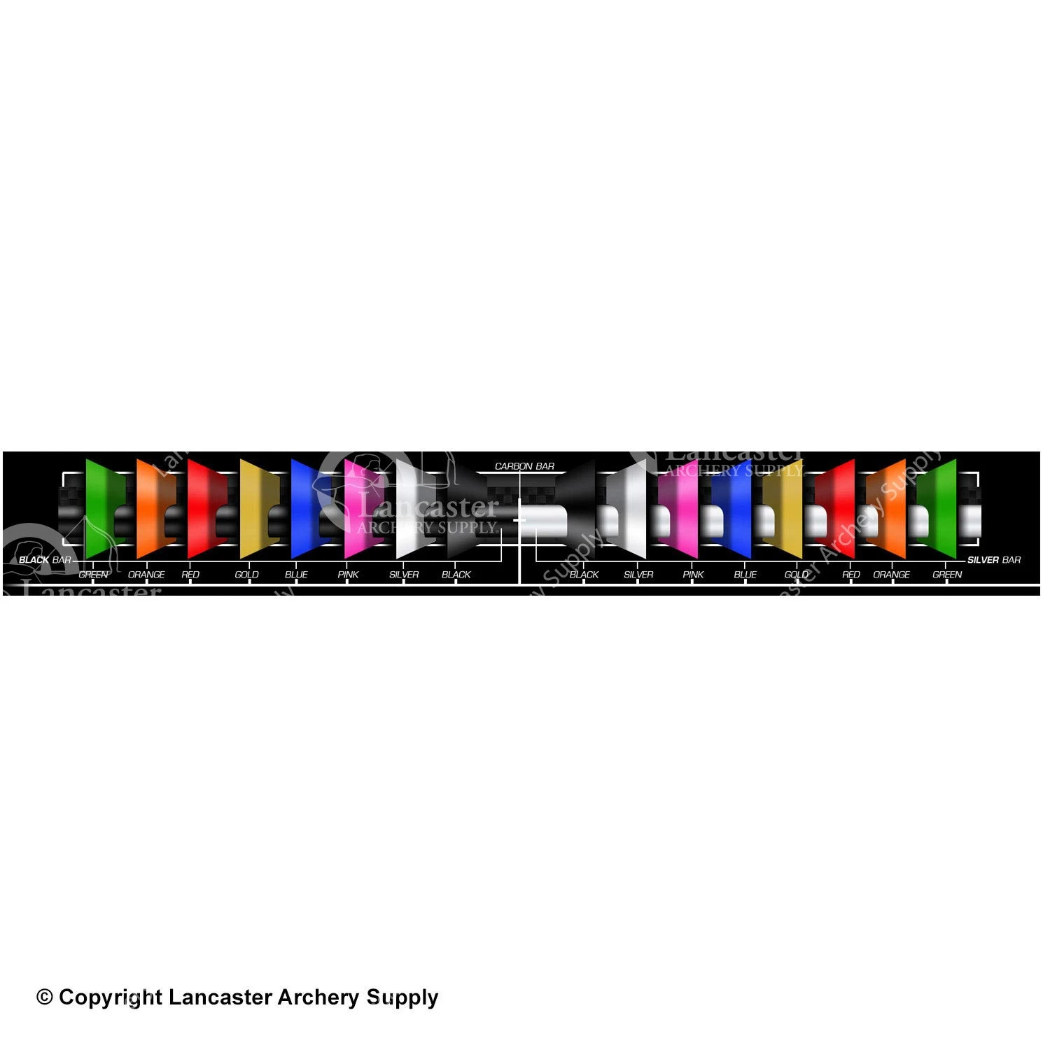 Axcel Achieve RCB Carbon Bar Recurve Sight - Image 2