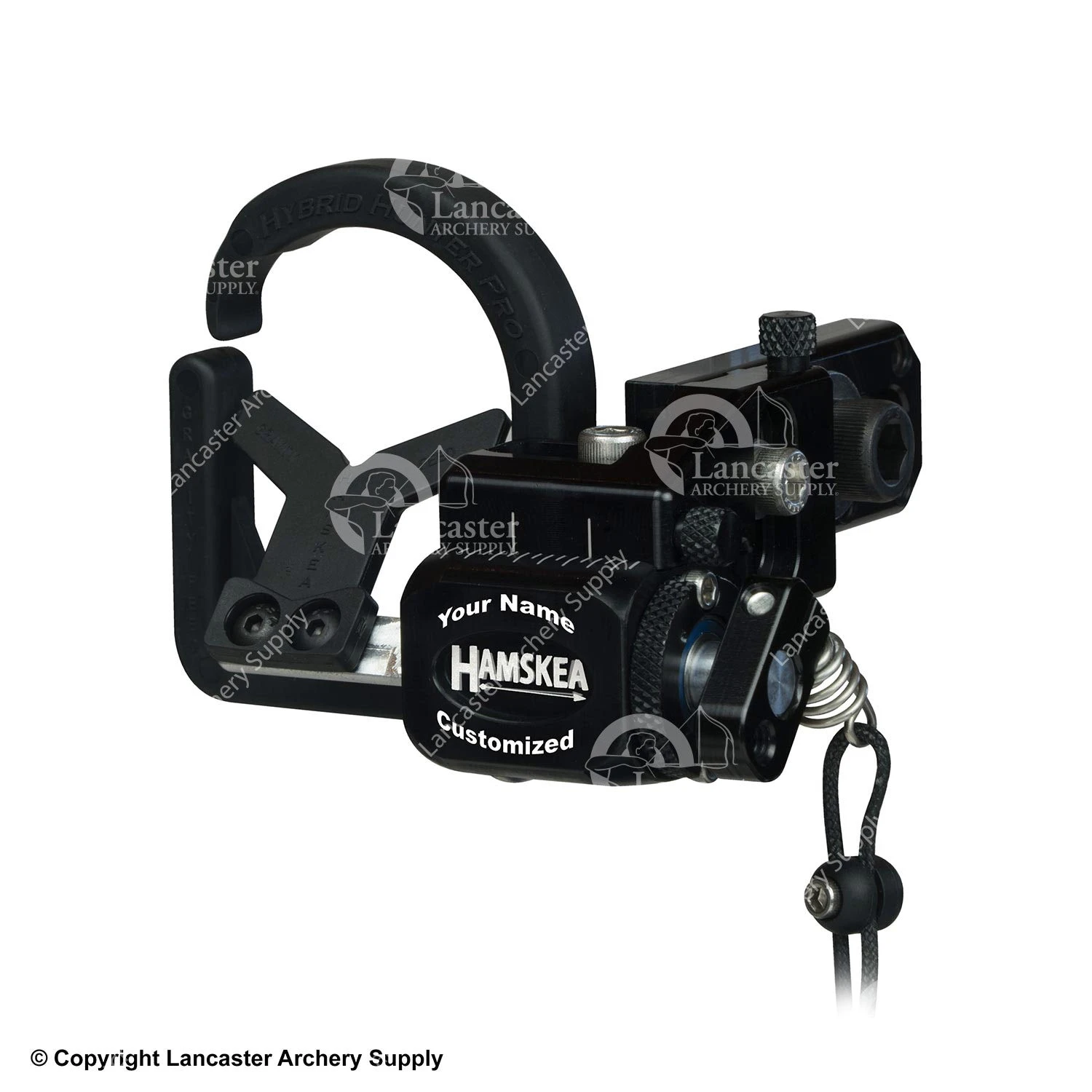 Hamskea Hybrid Hunter Pro Custom Engraved Arrow Rest (Microtune) - Image 2