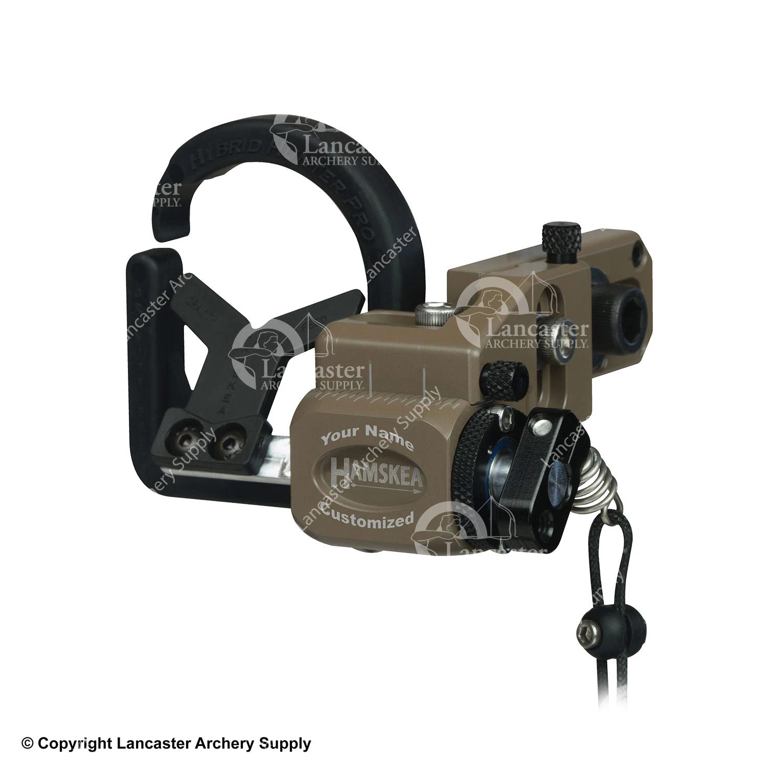 Hamskea Hybrid Hunter Pro Custom Engraved Arrow Rest (Microtune) - Image 4