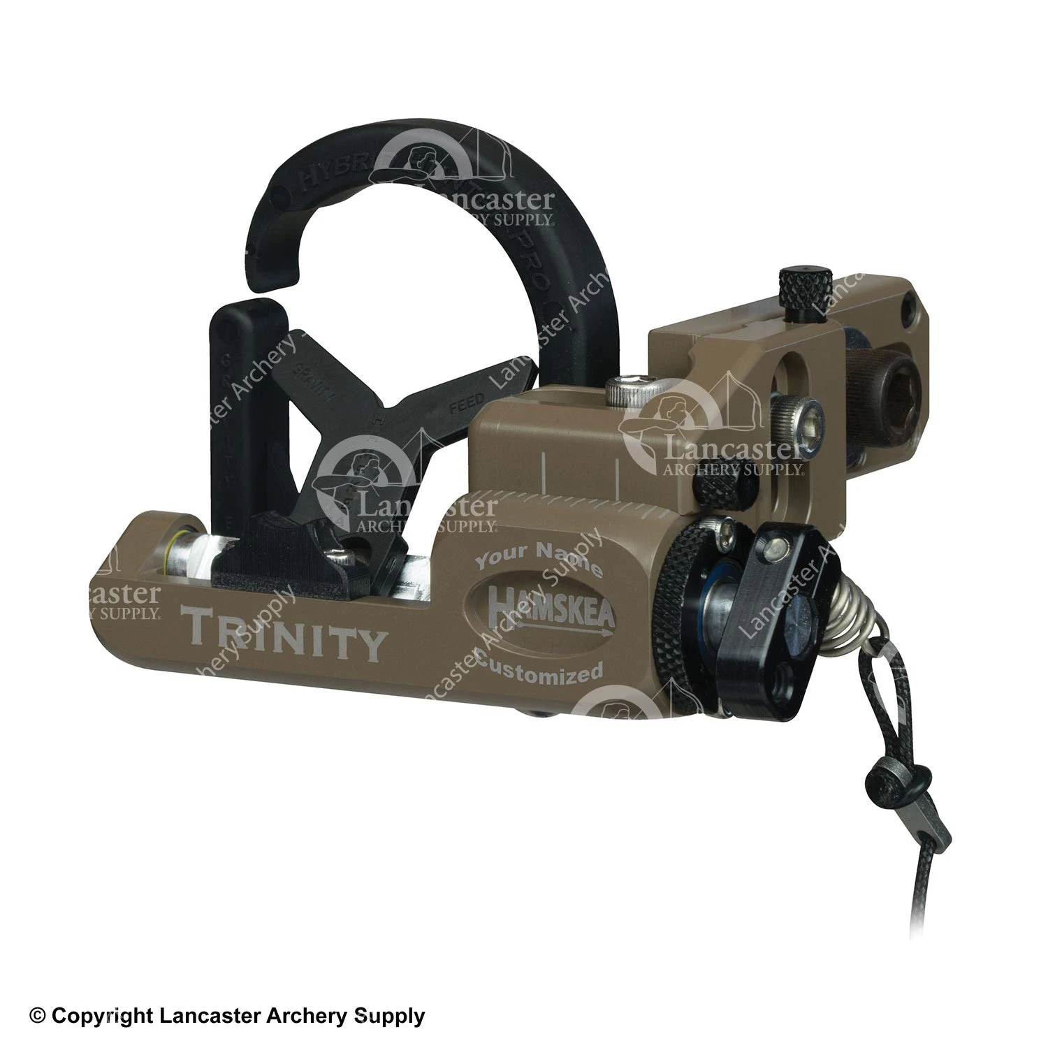 Hamskea Trinity Hunter Pro Custom Engraved Arrow Rest - Image 3